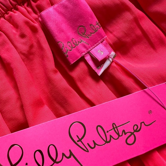 Lilly Pulitzer off the shoulder maxi dress NWT - Picture 6 of 10